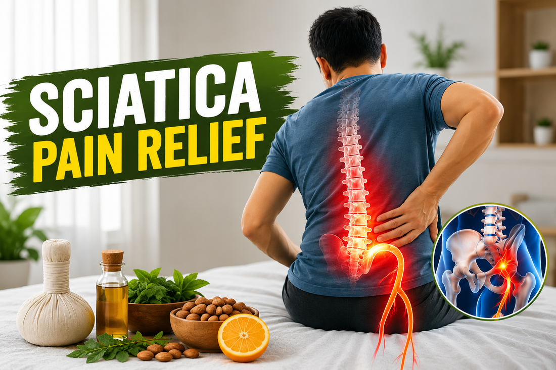 Sciatica Pain: Causes, Symptoms, Home Remedies & Natural Support for Long-Term Relief