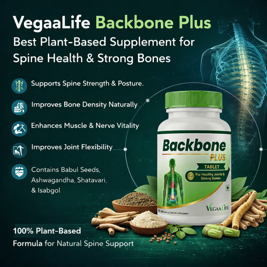 VegaaLife Backbone Plus: Best Plant-Based Supplement for Spine Health & Strong Bones
