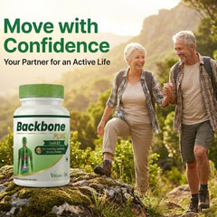 VegaaLife Backbone Plus – Advanced Plant-Based Nutrition for Spine Health & Strong Bones (120 Tablets)
