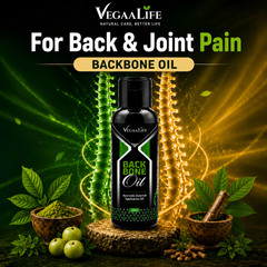 Back Bone Oil | Ayurvedic Oil for Back Pain, Spine Pain & Joint Pain
