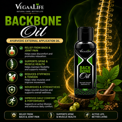 Back Bone Oil | Ayurvedic Oil for Back Pain, Spine Pain & Joint Pain